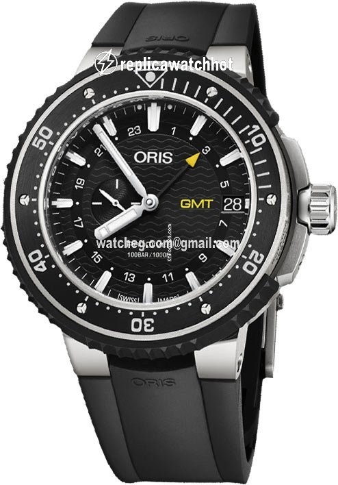 Oris ProDiver GMT Mens watch Unisex Automatic Titanium 01 748 7748 7154-07 4 26 74TEB