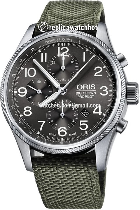 Oris Big Crown ProPilot Chronograph Mens watch Unisex Automatic Steel 01 774 7699 4063-07 5 22 14FC