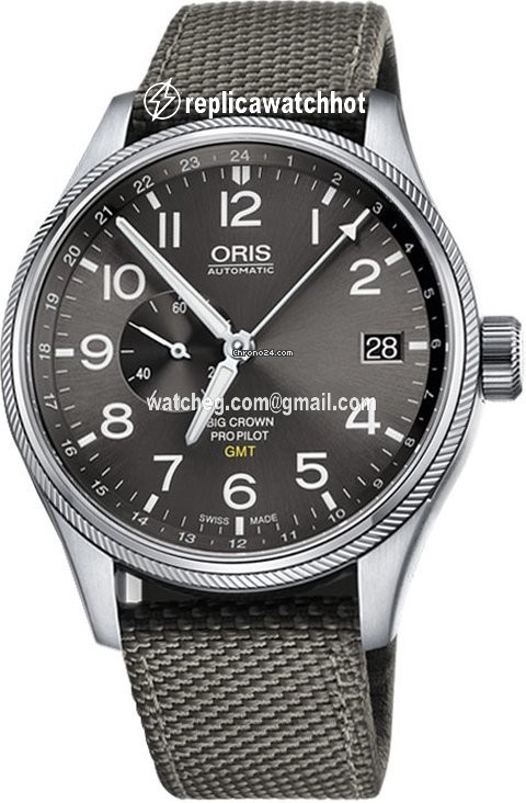Oris Big Crown ProPilot GMT Mens watch Unisex Automatic Steel 01 748 7710 4063-07 5 22 17FC