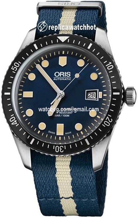Oris Divers Sixty Five Mens watch Unisex Automatic Steel 01 733 7720 4055-07 5 21 29FC
