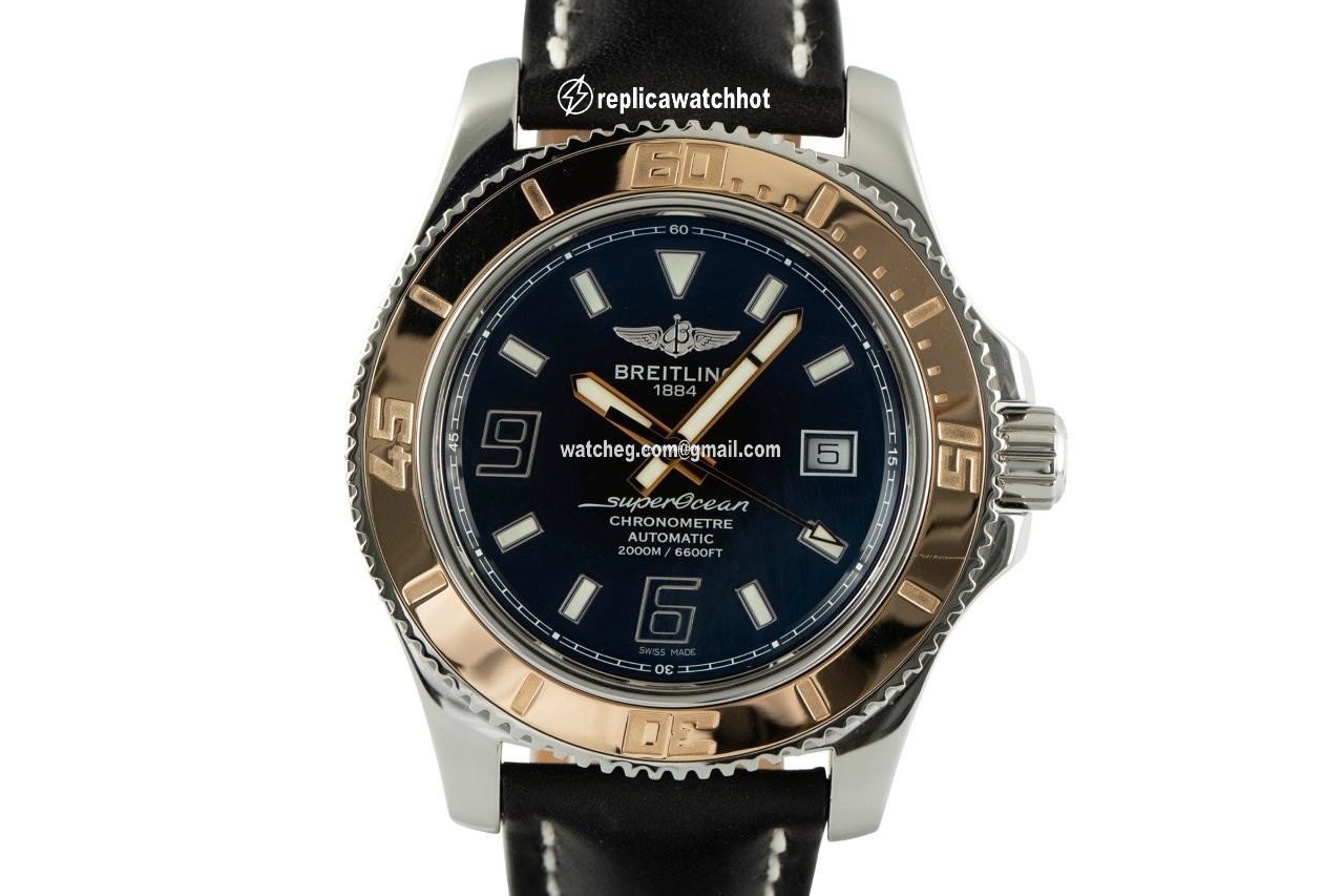 Breitling Superocean 44 Mens watch Unisex Automatic Gold Steel C17391