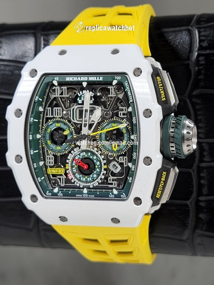 Richard Mille RM 011 Mens watch Unisex Automatic Ceramic MON-01593