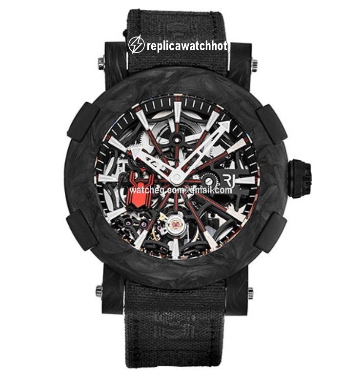 Romain Jerome Mens watch Unisex Manual winding Carbon 1C45SBBBR.SPM19