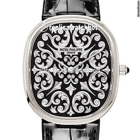 Patek Philippe Golden Ellipse Mens watch Unisex Automatic White gold 5738 50G-001