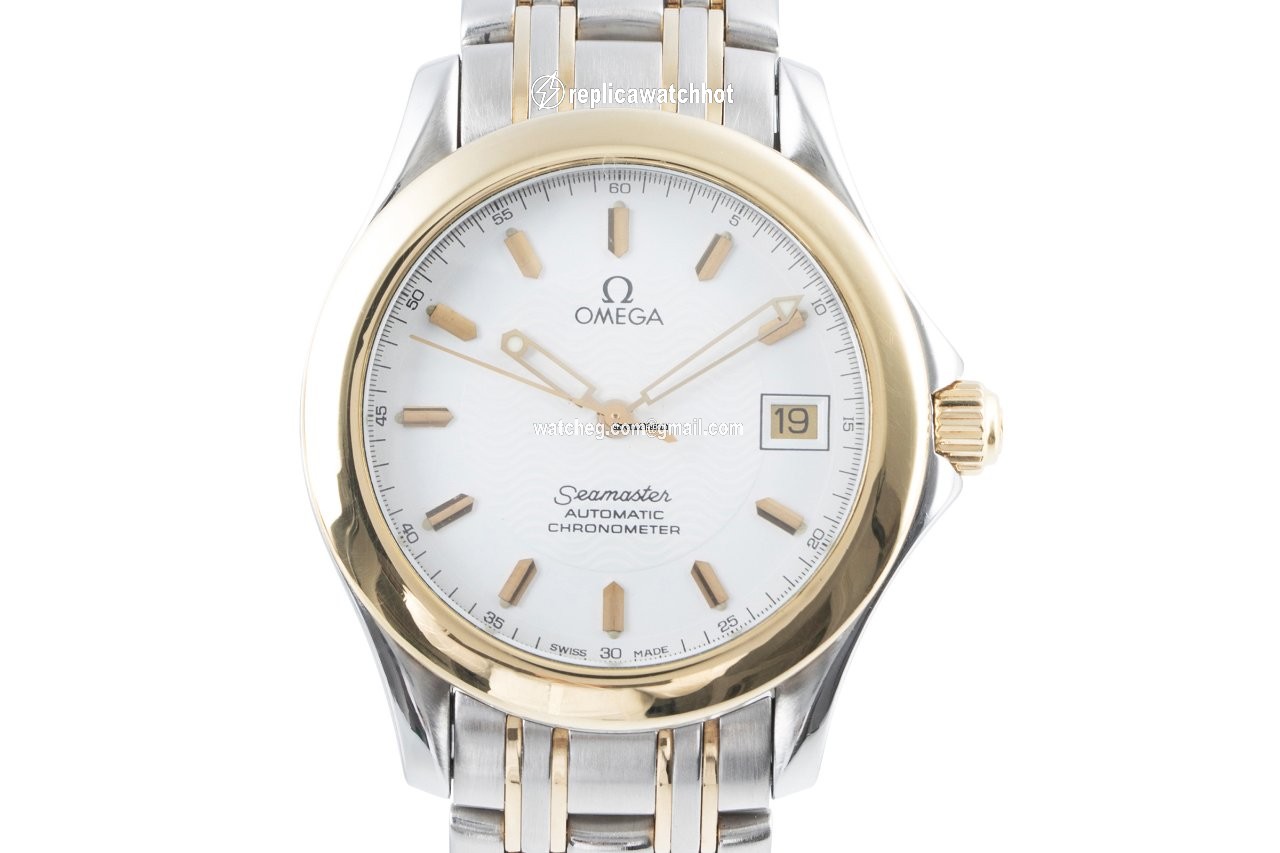 Omega Seamaster Mens watch Unisex Automatic Gold Steel 168.1501