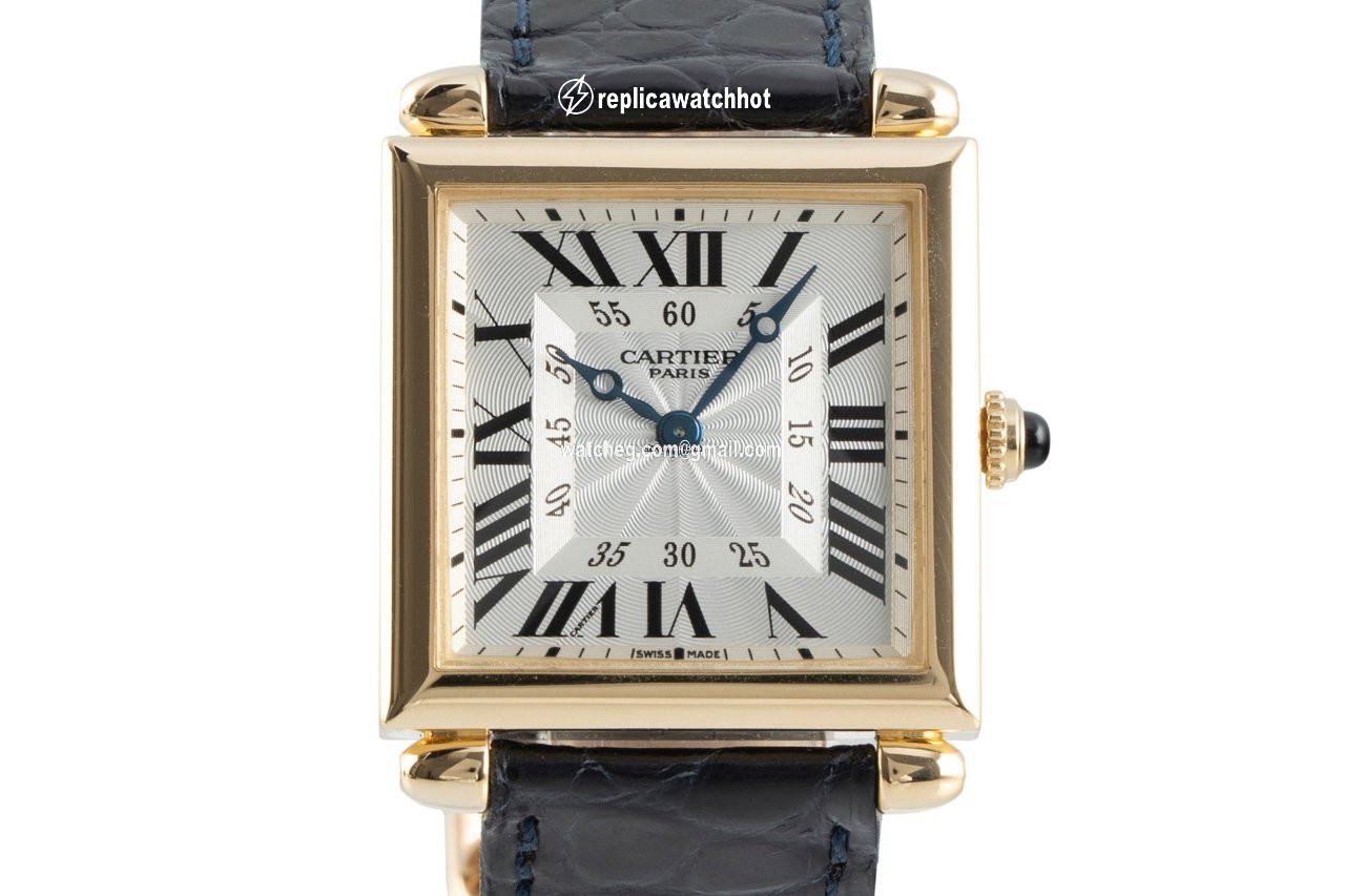 Cartier Tank Mens watch Unisex Manual winding Yellow gold 2380