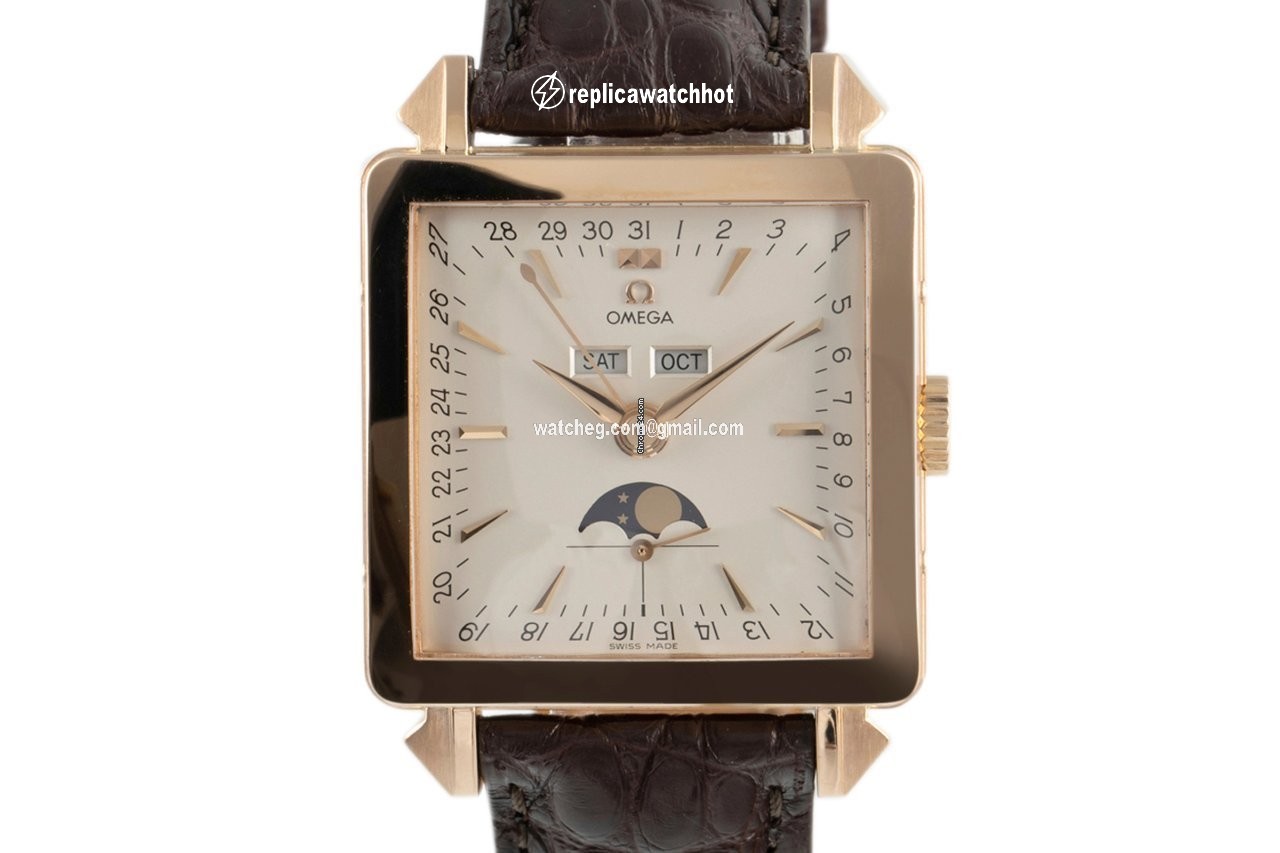 Omega Museum Mens watch Unisex Automatic Red gold 5756.30.01