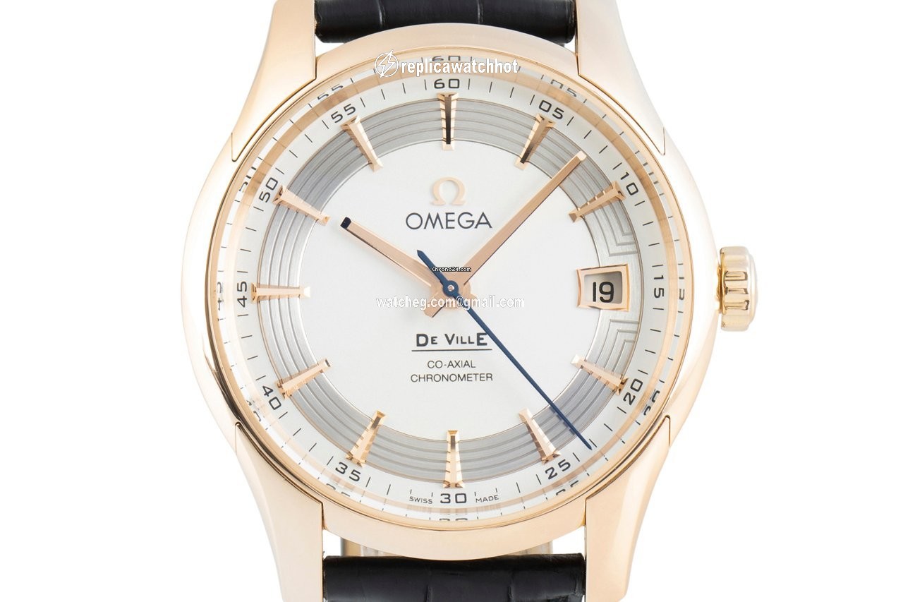 Omega De Ville Hour Vision Mens watch Unisex Automatic Red gold 431.63.41.21.02.001