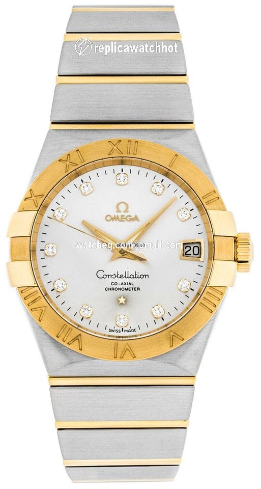 Omega Constellation Men Mens watch Unisex Automatic Steel 123.20.38.21.52.002