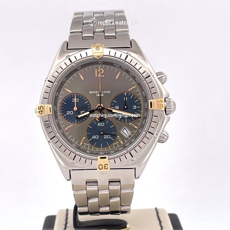 Breitling Mens watch Unisex Automatic Gold Steel B55046