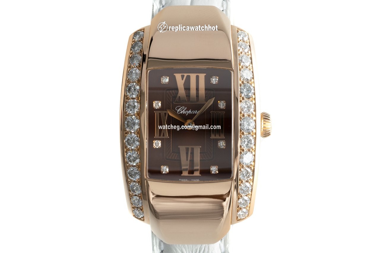 Chopard La Strada Womens watch Quartz Red gold 4585