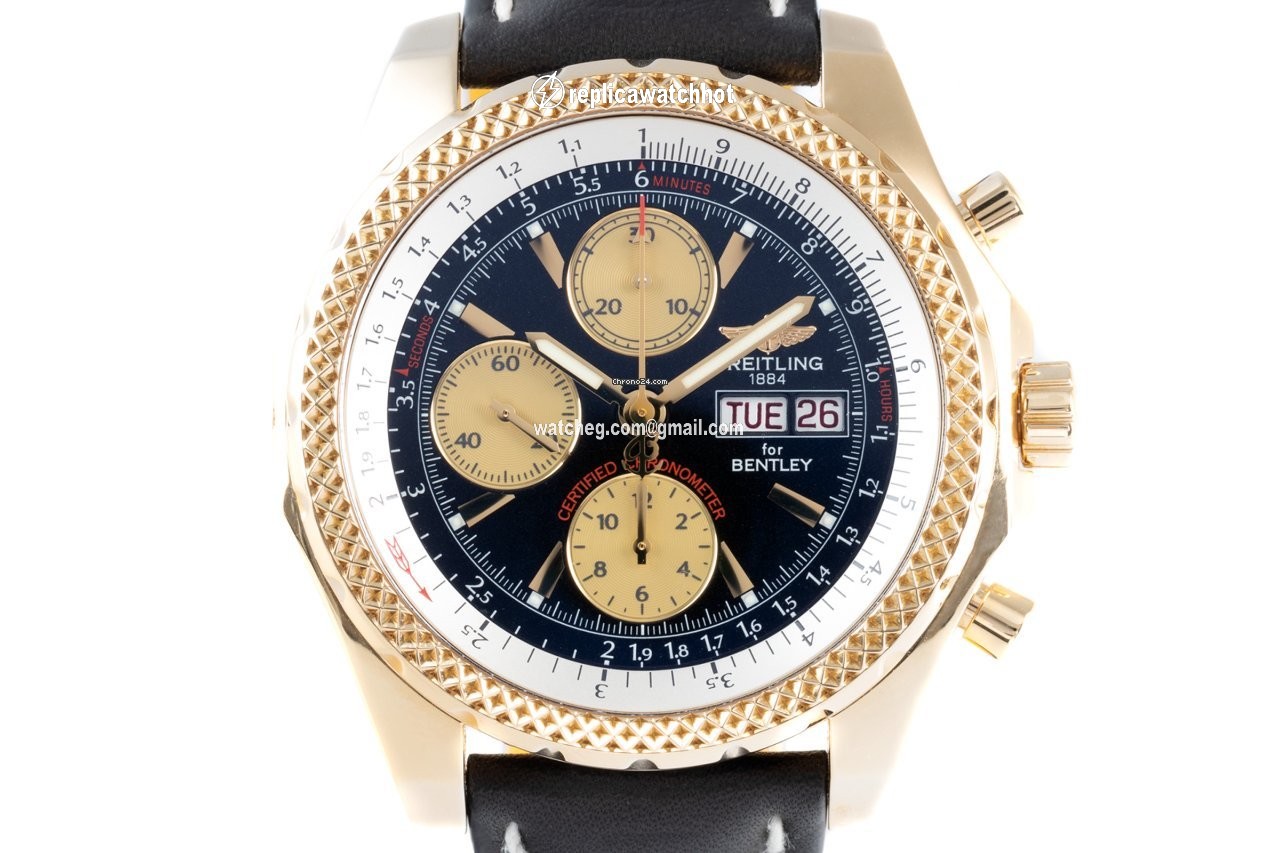 Breitling Bentley GT Mens watch Unisex Automatic Yellow gold K13362