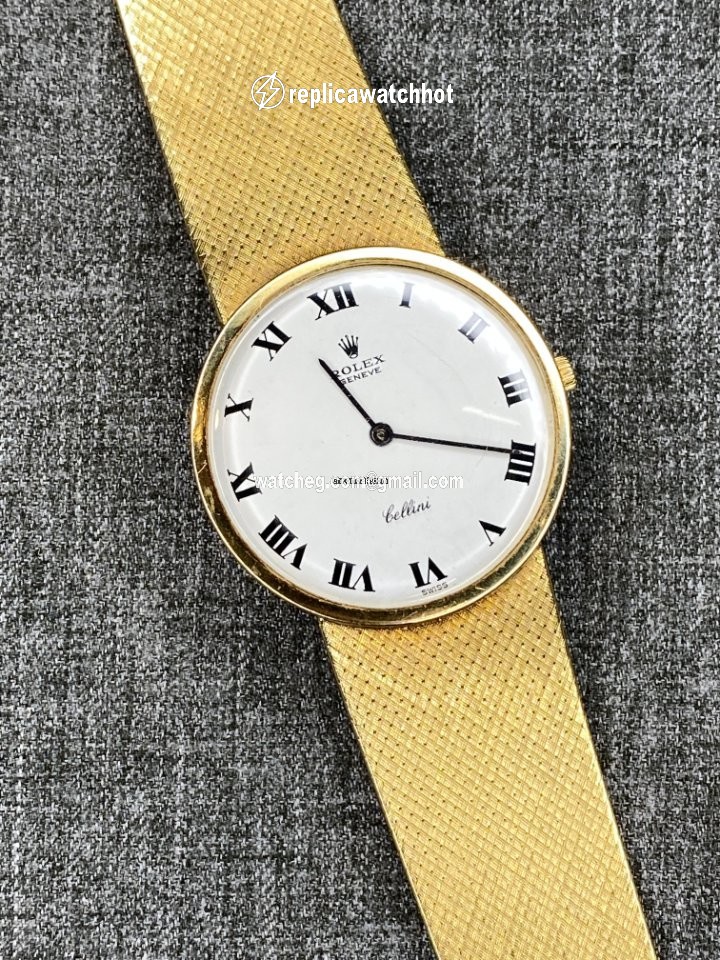 Rolex Cellini Mens watch Unisex Yellow gold Manual winding 3833