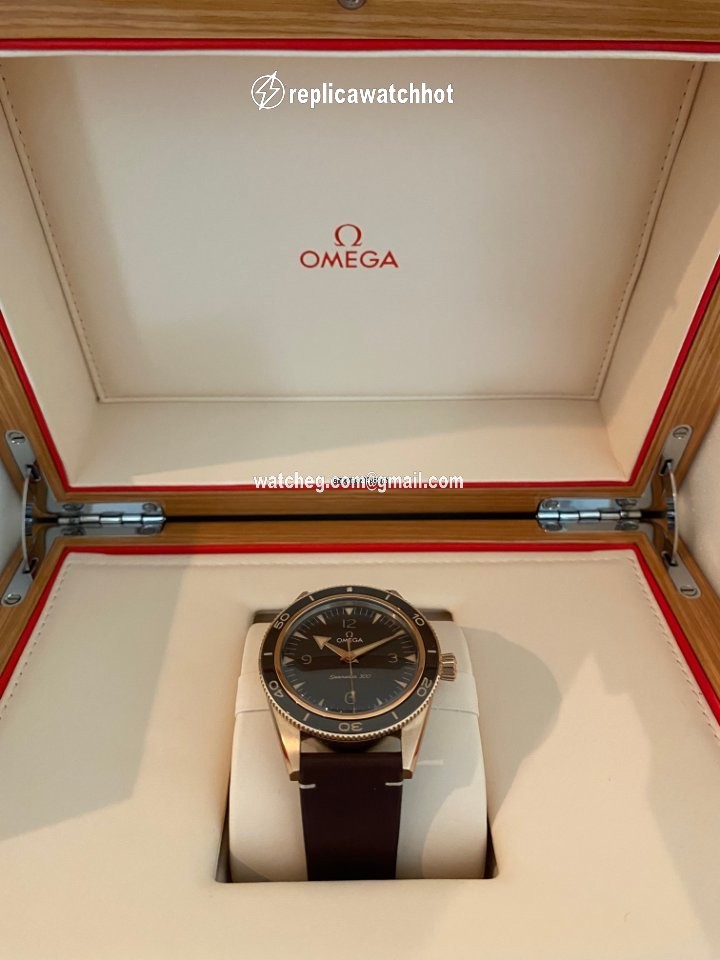 Omega Seamaster 300 Mens watch Unisex Automatic Bronze 234.92.41.21.10.001