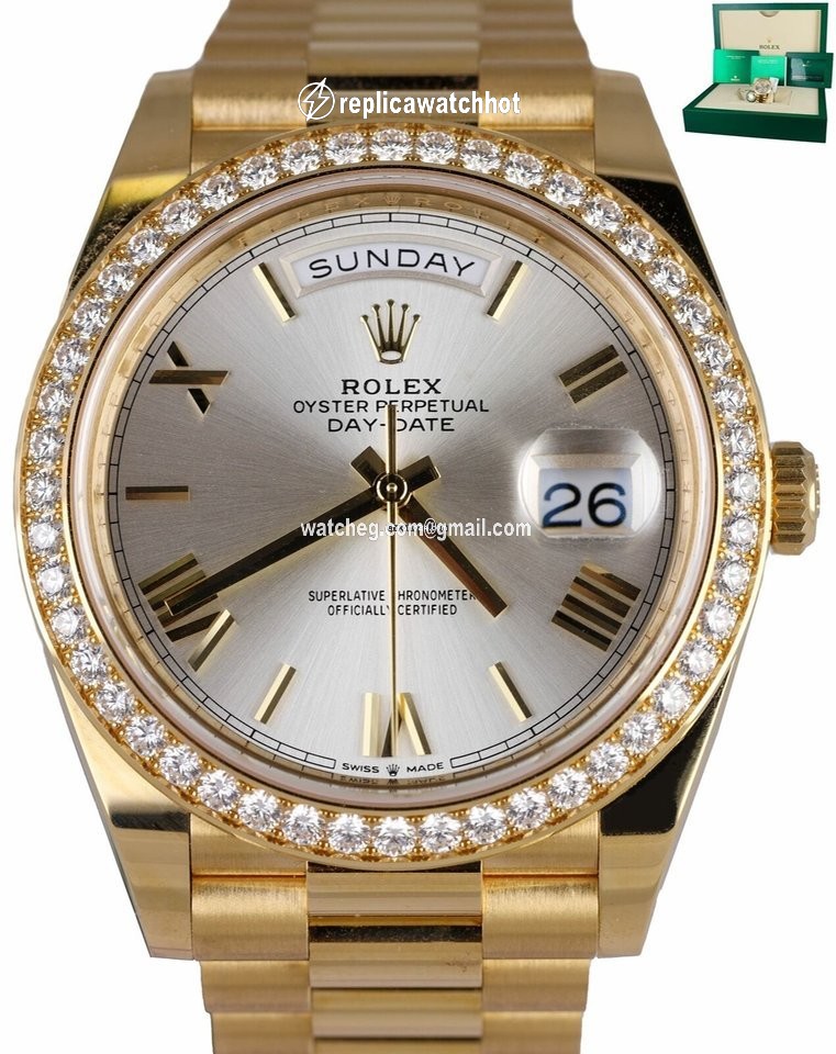 Rolex Day-Date 40 Mens watch Unisex Yellow gold Automatic 228348