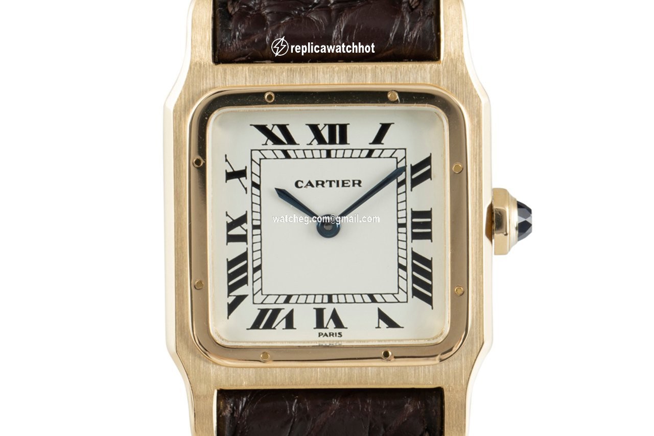 Cartier Santos Dumont Womens watch Manual winding Yellow gold 15751