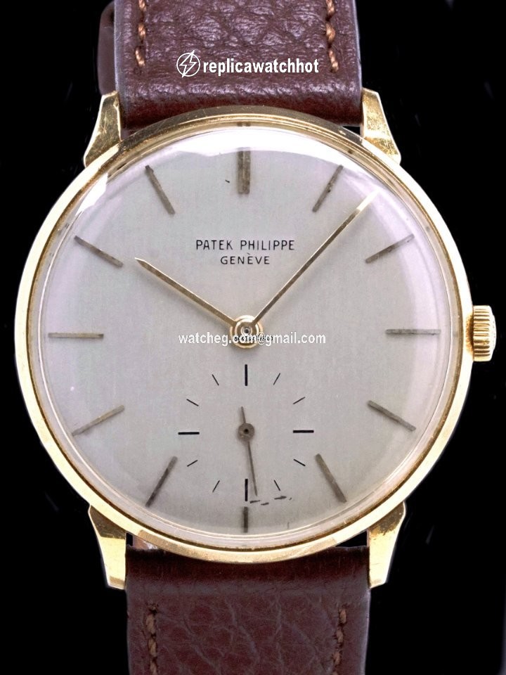 Patek Philippe Calatrava Mens watch Unisex Manual winding Yellow gold 3420