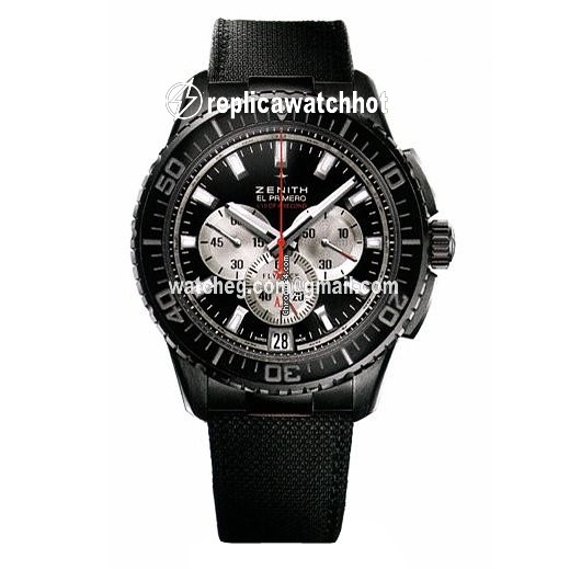 Zenith El Primero Stratos Flyback Mens watch Unisex Automatic Ceramic 24.2061.4057 67.C707