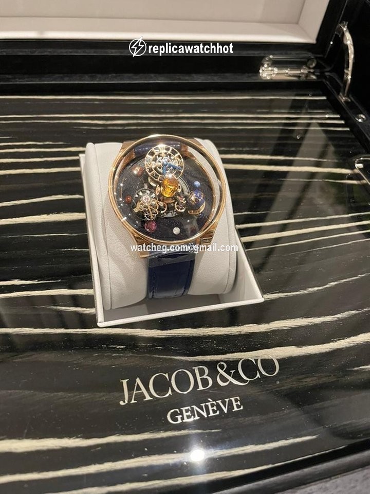 Jacob & Co. Astronomia Mens watch Unisex Automatic Rose gold AS300.40.AP.AK.A