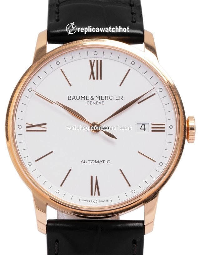 Baume & Mercier Classima Mens watch Unisex Automatic Rose gold M0A10271
