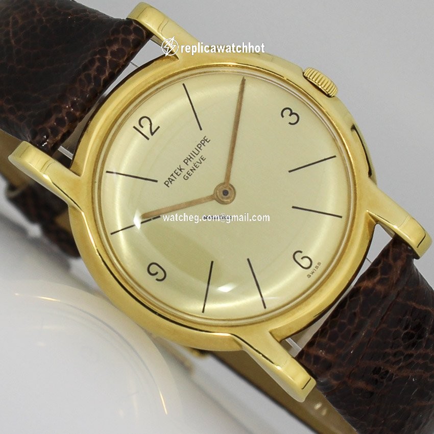 Patek Philippe Vintage Mens watch Unisex Manual winding Yellow gold 2505