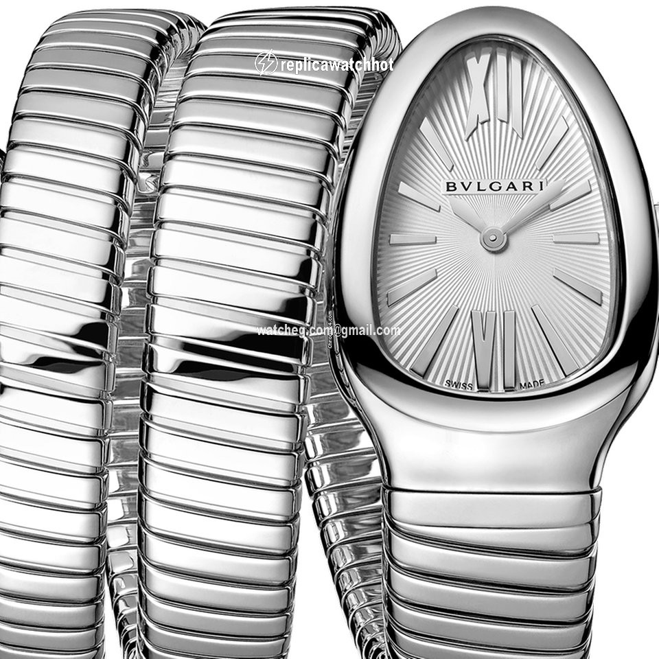 Bulgari Serpenti Womens watch Quartz Steel 101911 SP35C6SS.2T