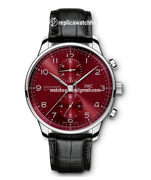 IWC Portuguese Chronograph Mens watch Unisex Automatic Steel IW371616