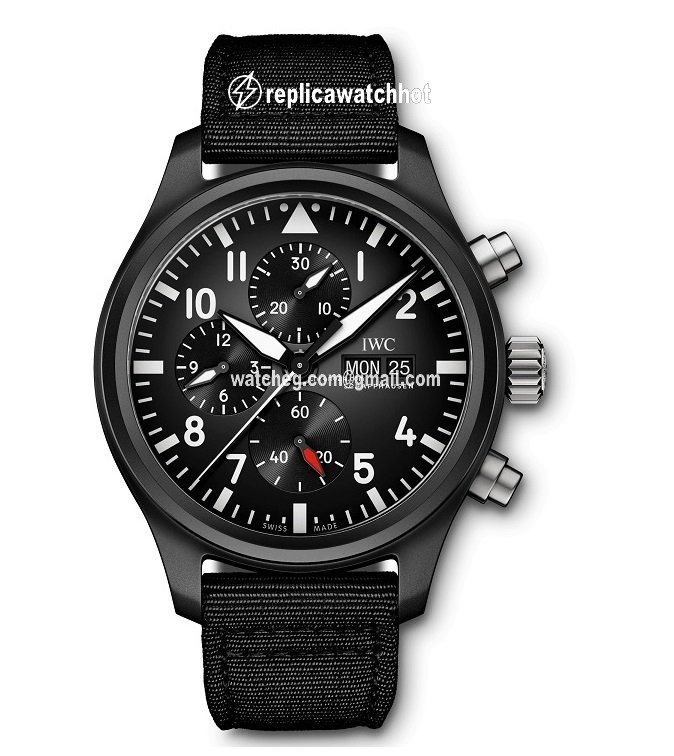 IWC Pilot Chronograph Top Gun Mens watch Unisex Automatic Ceramic IW389101