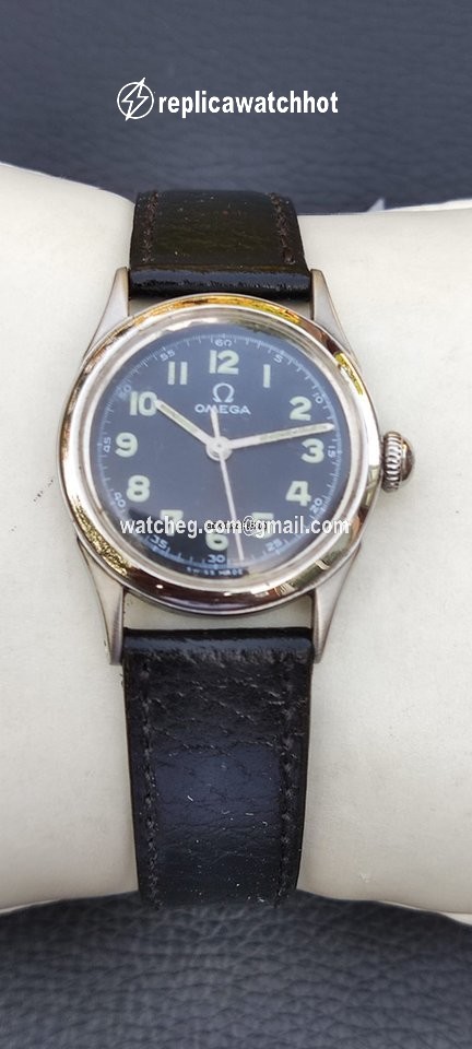 Omega Mens watch Unisex Manual winding Steel 2256