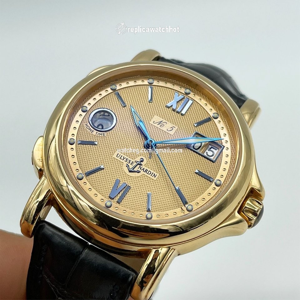 Ulysse Nardin San Marco Mens watch Unisex Automatic Rose gold 226-88