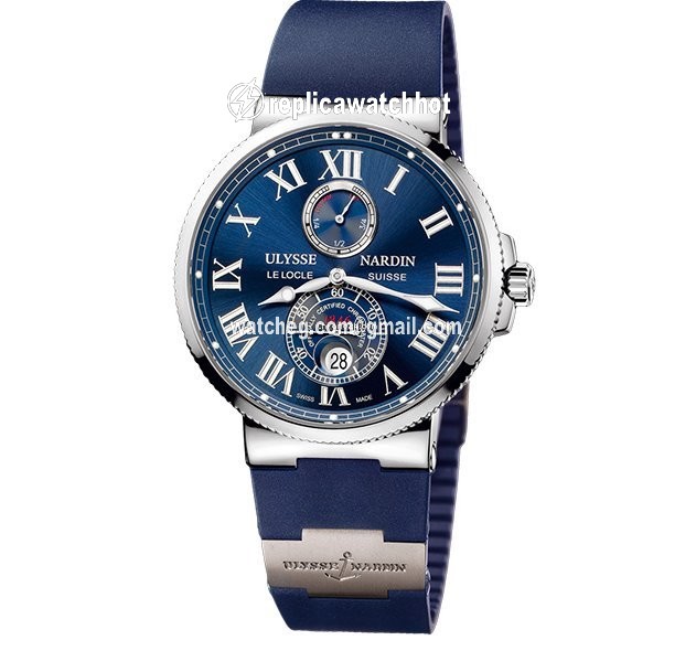 Ulysse Nardin Marine Chronometer 43mm Mens watch Unisex Automatic Steel 263-67-3 43