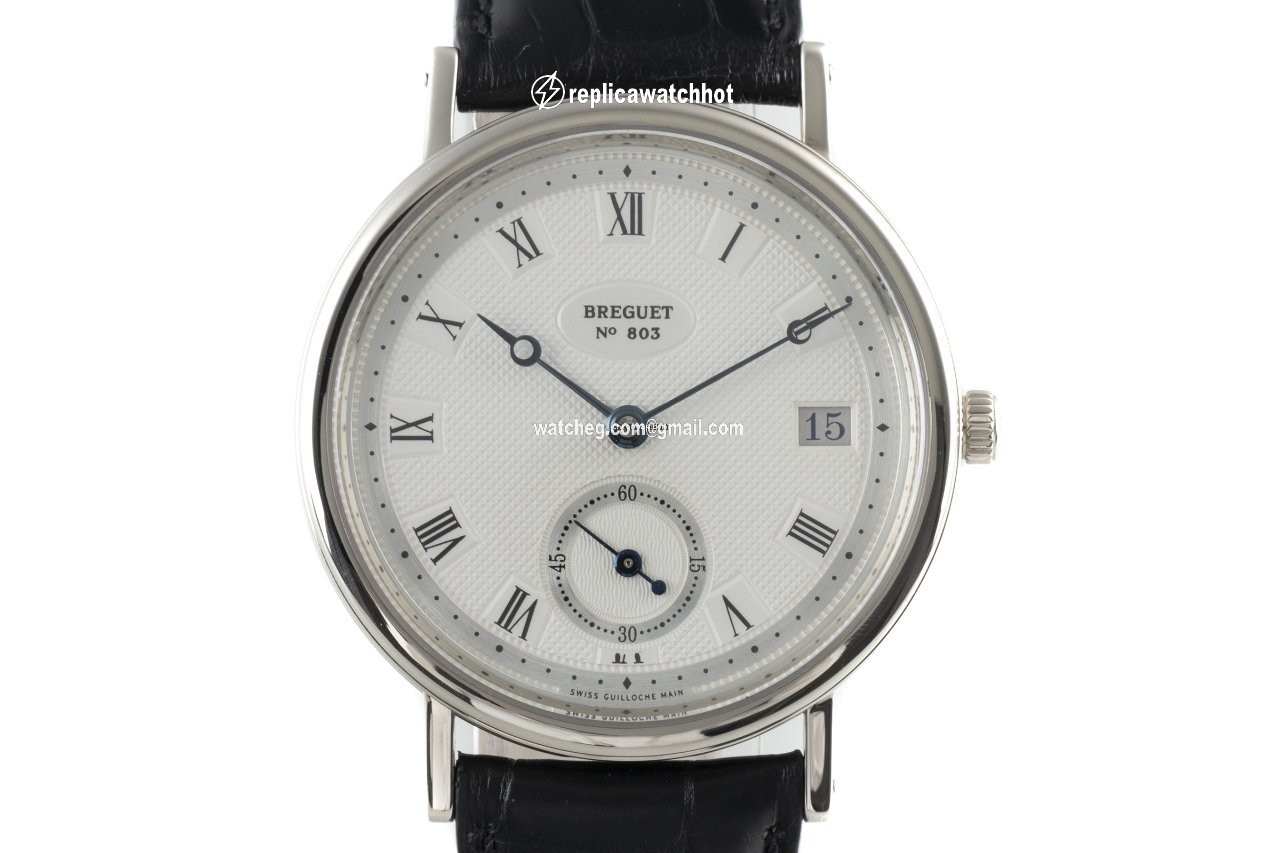 Breguet Classique Mens watch Unisex Automatic White gold 15 984