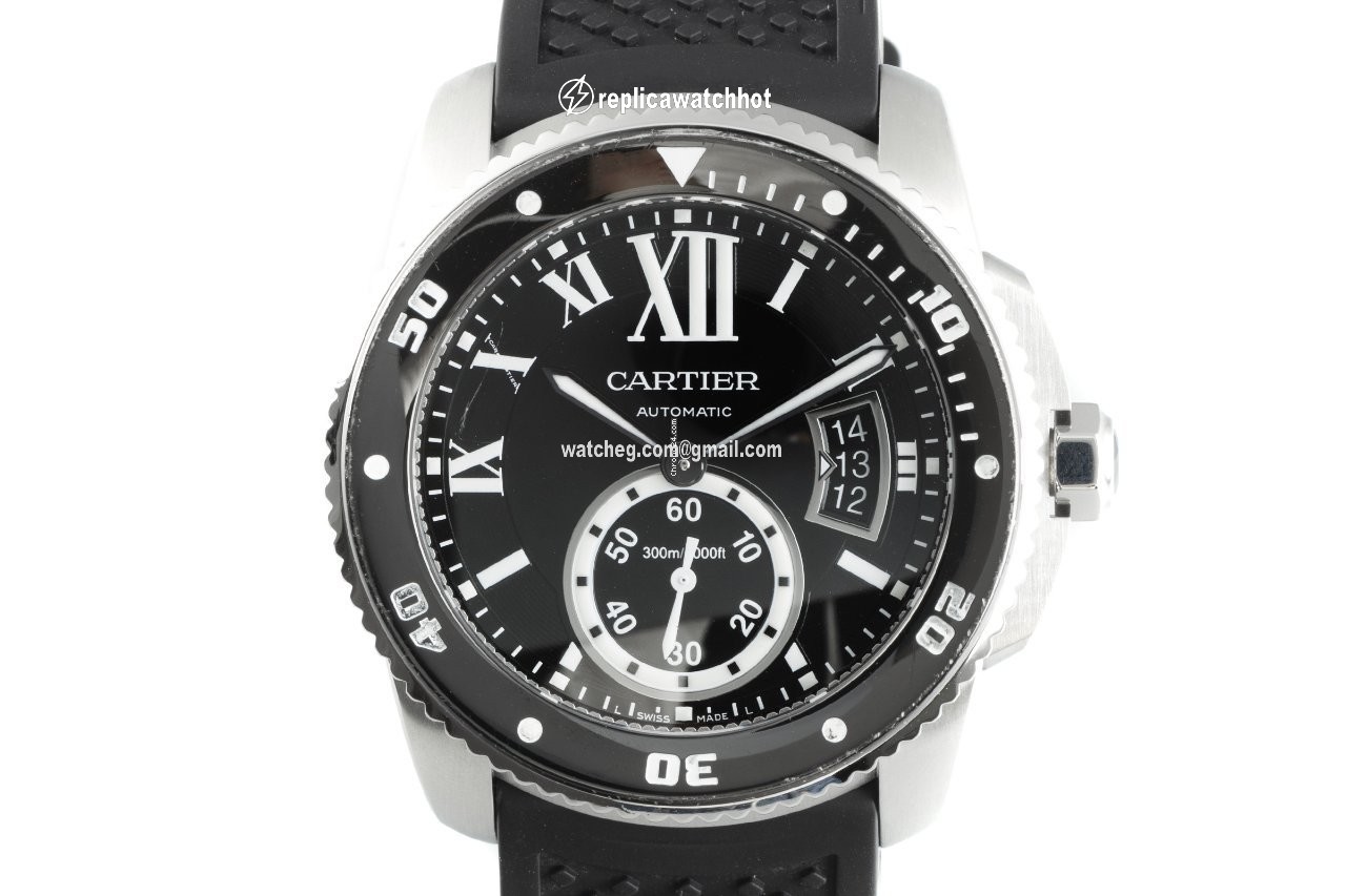 Cartier Calibre de Cartier Diver Mens watch Unisex Automatic Steel W7100056