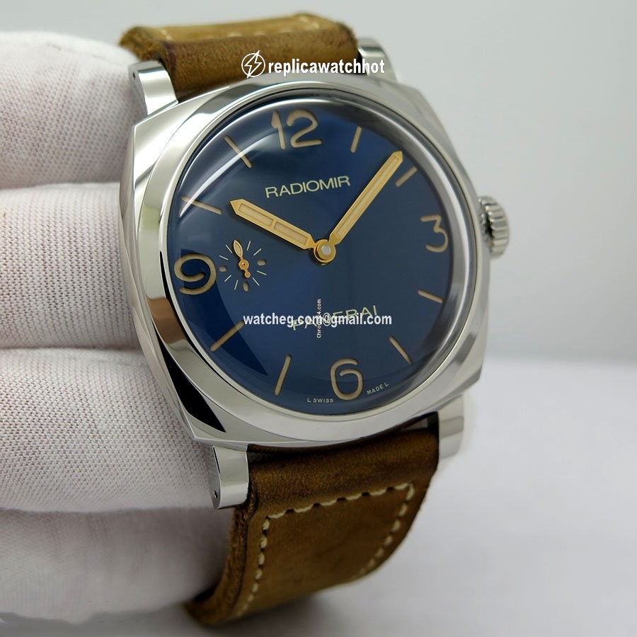 Panerai Radiomir 1940 3 Days Mens watch Unisex Manual winding Steel PAM 690