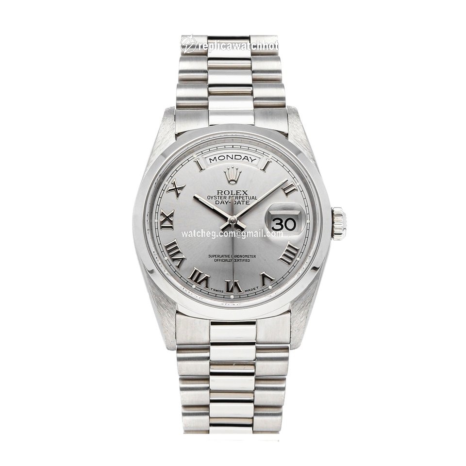 Rolex Day-Date 36 Mens watch Unisex Platinum Automatic 18206