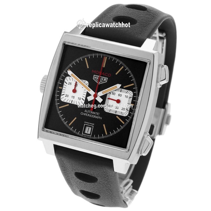TAG Heuer Monaco Calibre 11 Mens watch Unisex Steel CAW211S.FC6375