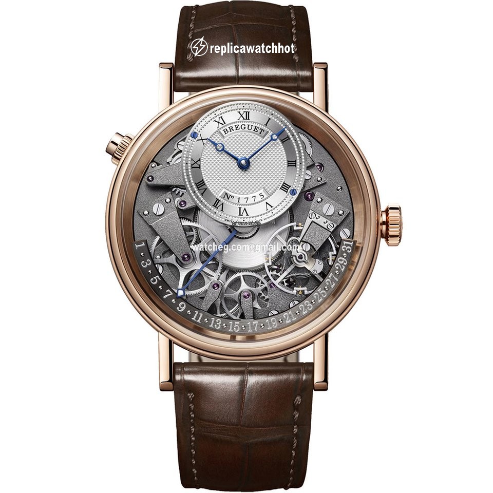 Breguet Tradition Mens watch Unisex Automatic Rose gold 7597BR G1 9WU