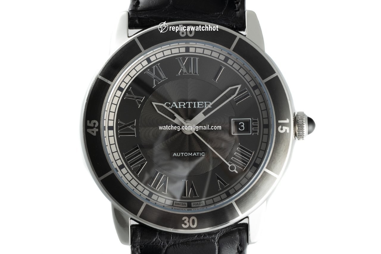 Cartier Ronde Croisiere de Cartier Mens watch Unisex Automatic Steel 3886