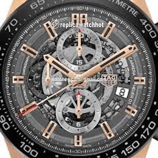 TAG Heuer Carrera Calibre HEUER 01 Mens watch Unisex Automatic Titanium CAR2A5C.FT6125