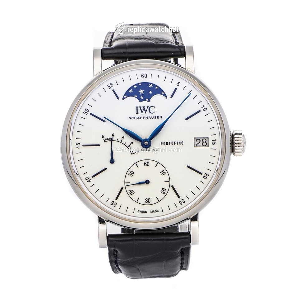 IWC Portofino Hand-Wound Mens watch Unisex Manual winding Steel IW5164-06