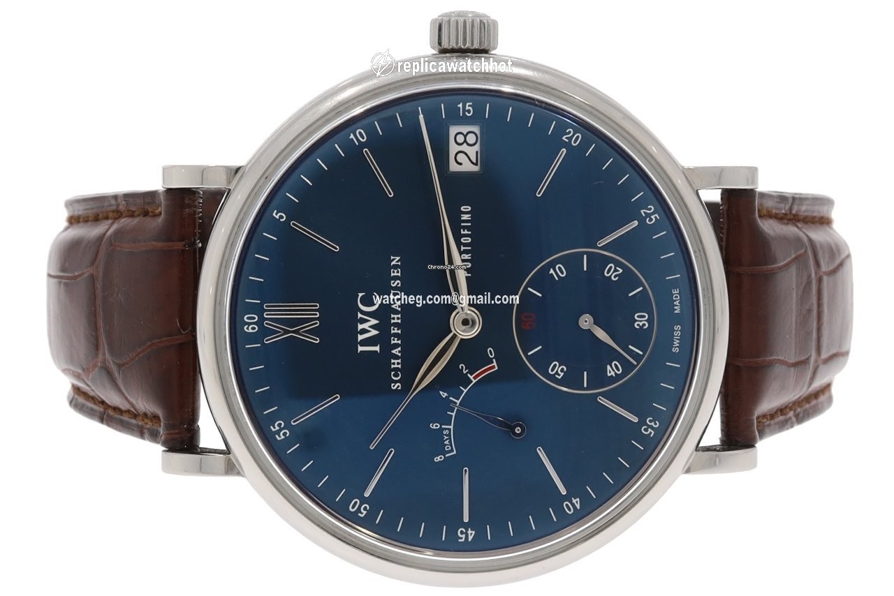 IWC Portofino Hand-Wound Mens watch Unisex Manual winding Steel IW510106