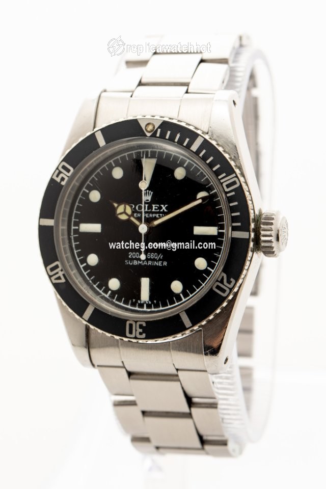 Rolex Submariner (No Date) Mens watch Unisex Steel Automatic 6538