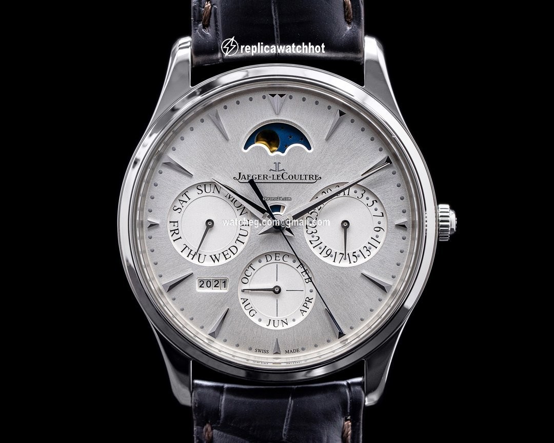 Jaeger-LeCoultre Master Ultra Thin Perpetual Mens watch Unisex Automatic Steel 130842J