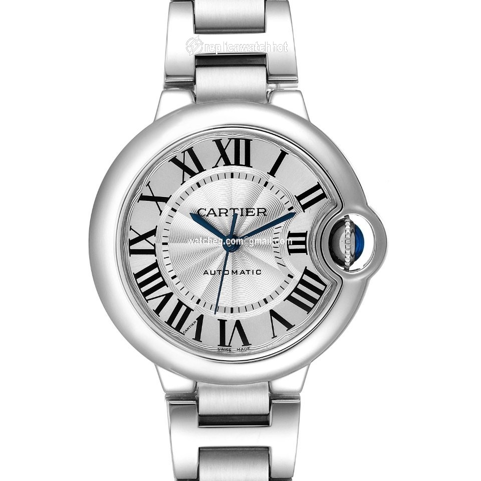 Cartier Ballon Bleu 33mm Womens watch Automatic Steel W6920071