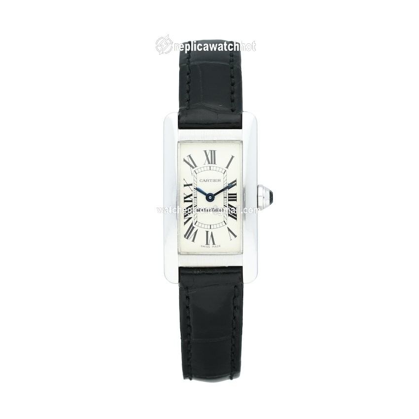 Cartier Tank Americaine Quartz White gold W2601956