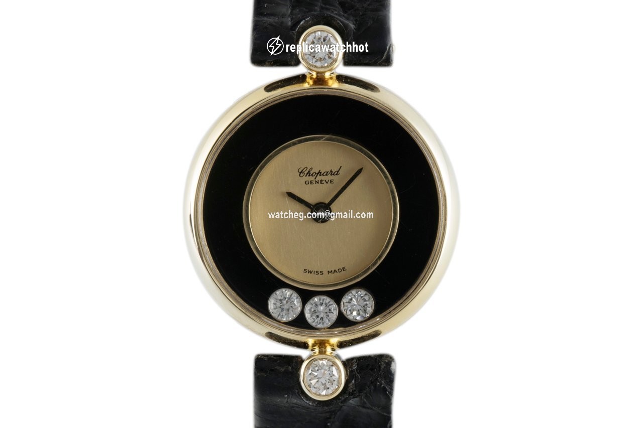 Chopard Happy Diamonds Womens watch Quartz Yellow gold 20 3905