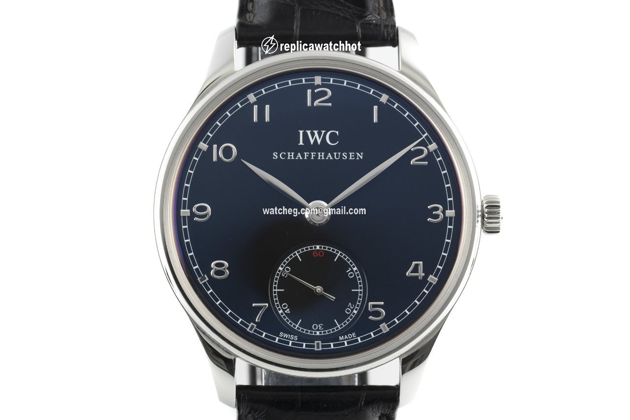 IWC Portuguese Hand-Wound Mens watch Unisex Manual winding Steel IW545405