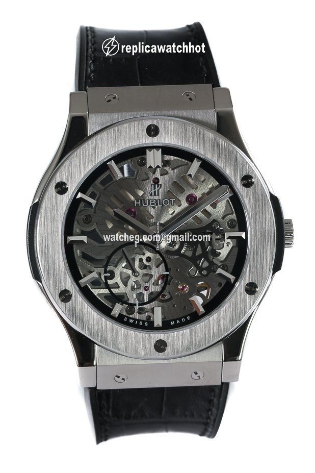 Hublot Classic Fusion Ultra-Thin Mens watch Unisex Manual winding Titanium 515.NX.0170.LR