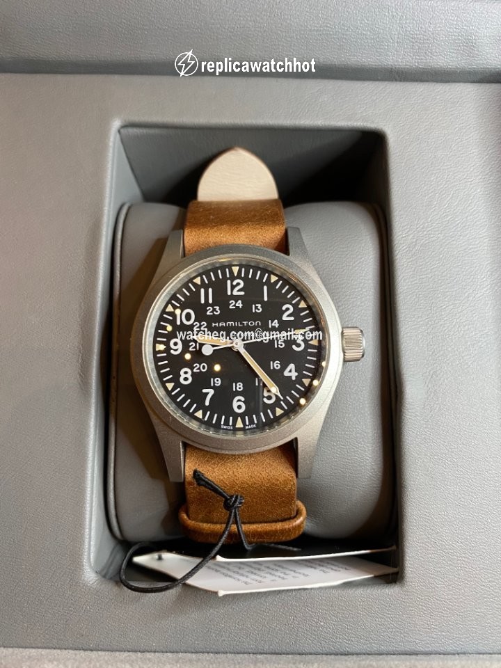 Hamilton Khaki Field Mens watch Unisex Manual winding Steel H69429931