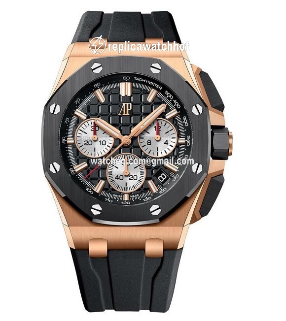Audemars Piguet Royal Oak Offshore Chronograph Mens watch Unisex Automatic Rose gold 26420RO.OO.A002CA.01